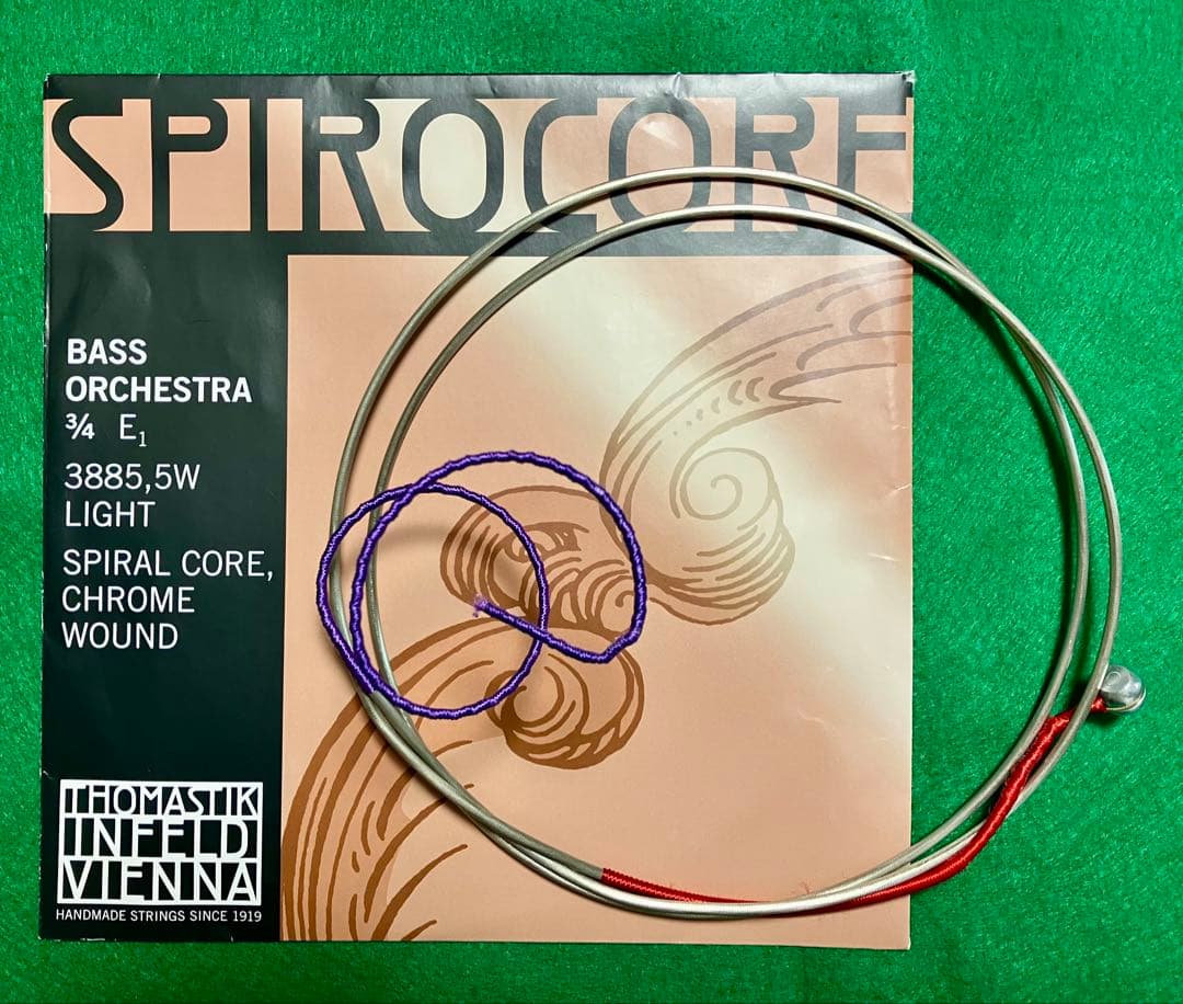 スピロコアライトゲージ（3/4サイズ）中古コントラバス弦セット - メルカリ