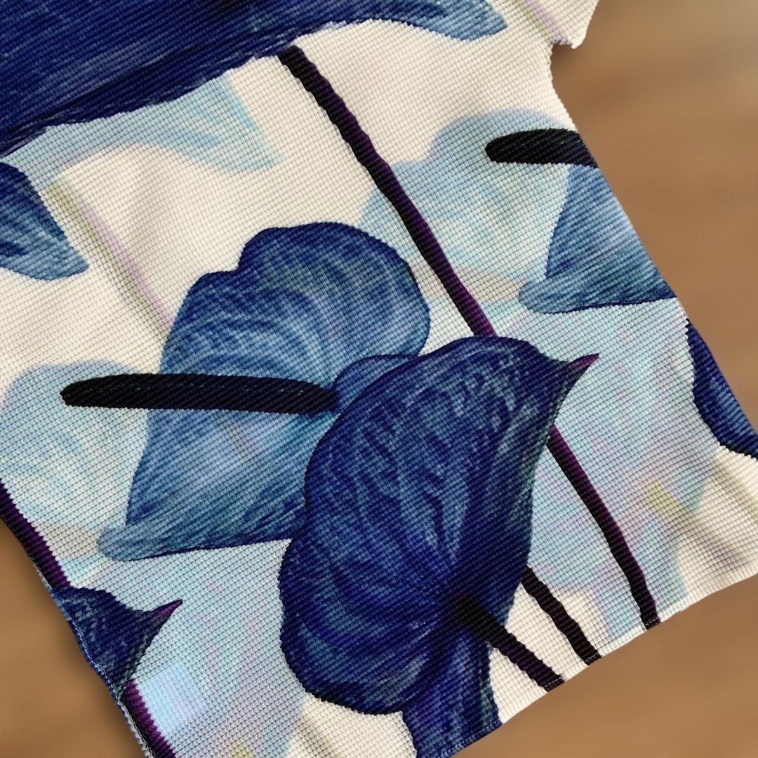 まなふぃ様専用。【未使用品】イッセイミヤケme素敵なトップス - メルカリ