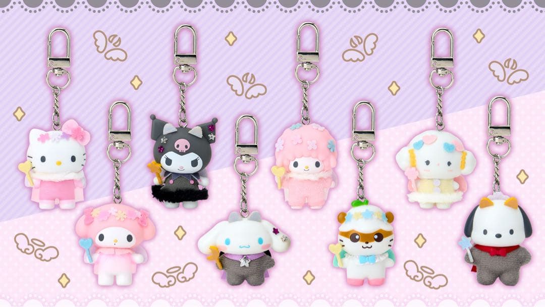 サンリオ シナモン ちびっとも シークレットキーホルダー 天使と悪魔