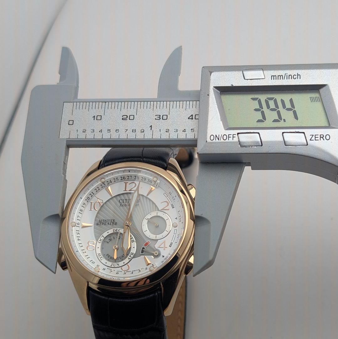 極美品・二次電池交換済】CITIZEN シチズン ミニッツリピーター 稼働品