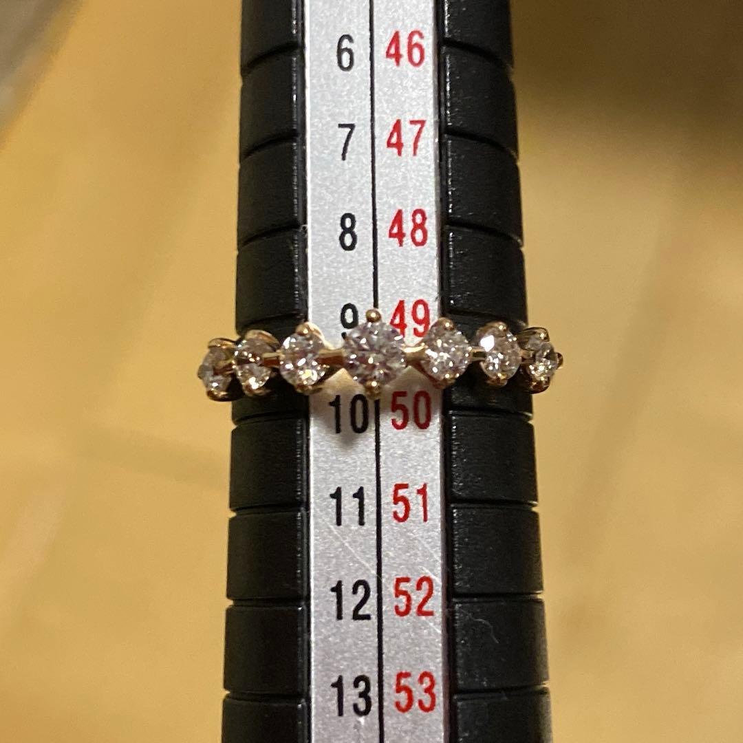 FLAGS フラッグス Bonheur05 K18PGダイヤ 0.5ctリング