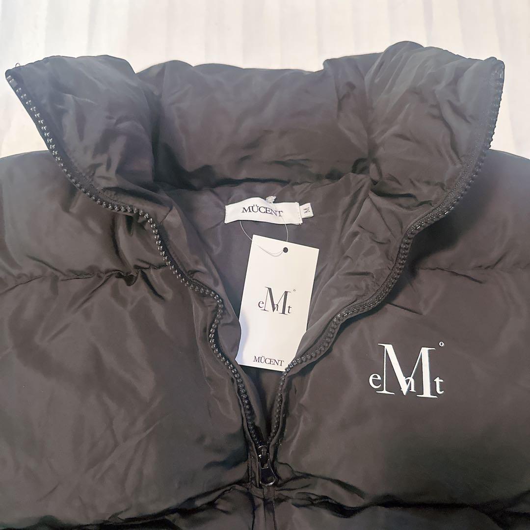 新品未使用☆mucent ムセント ダウンジャケット 黒 M 韓国 - メルカリ