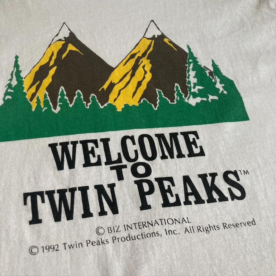 90sツンピークス 映画Tシャツ エレファントマン デイビッドリンチ