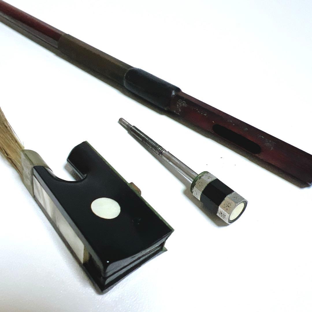 張り替え不要】ARCHET バイオリン弓 1/4 アルシェ フェルナンブコ