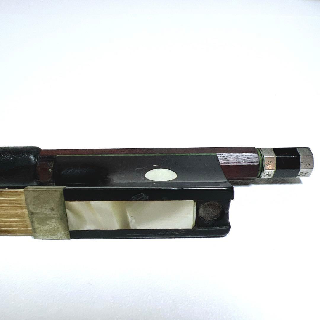張り替え不要】ARCHET バイオリン弓 1/4 アルシェ フェルナンブコ