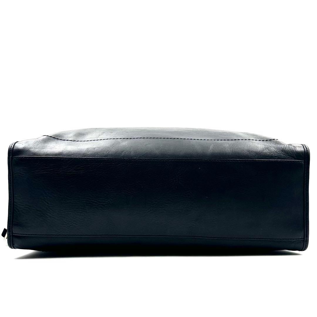 美品》BALLY メンズ ビジネス トレスポ レザー 2WAYトートバッグA4