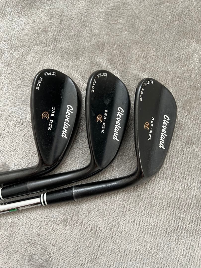 クリーブランド ウェッジ588-RTX 3本セット 50,54,58 - クラブ