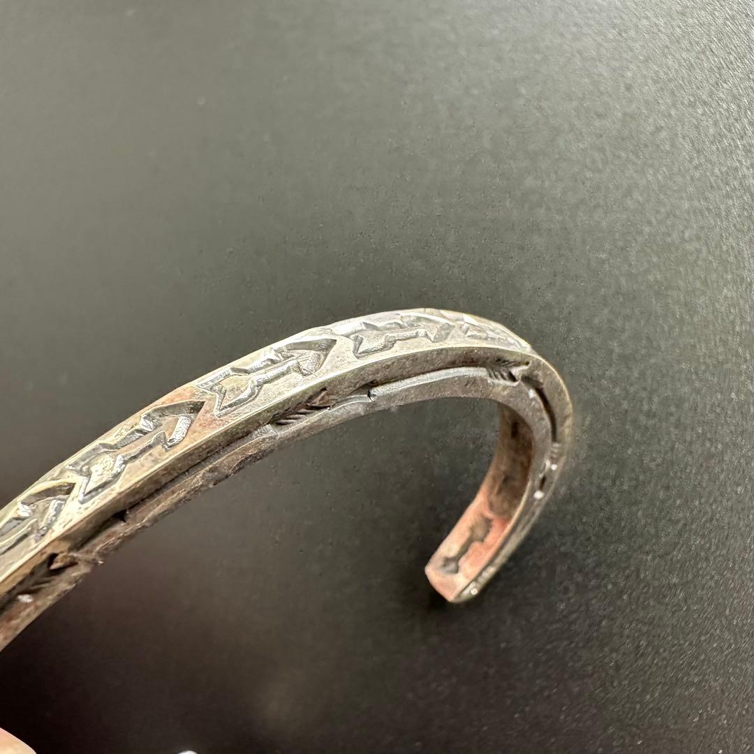 NAVAJO Sunshine Reeves 4面スタンプワーク バングル - メルカリ