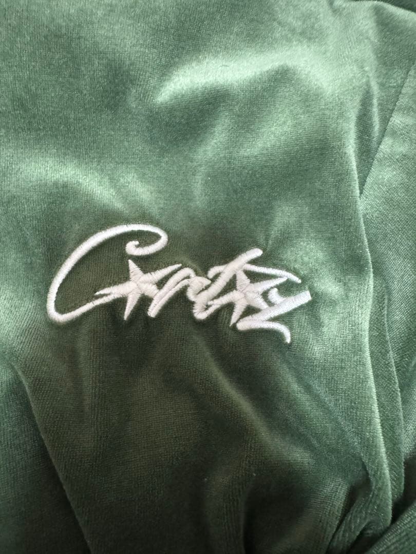 Corteiz Velour Tracksuit Green ベロア - メルカリ