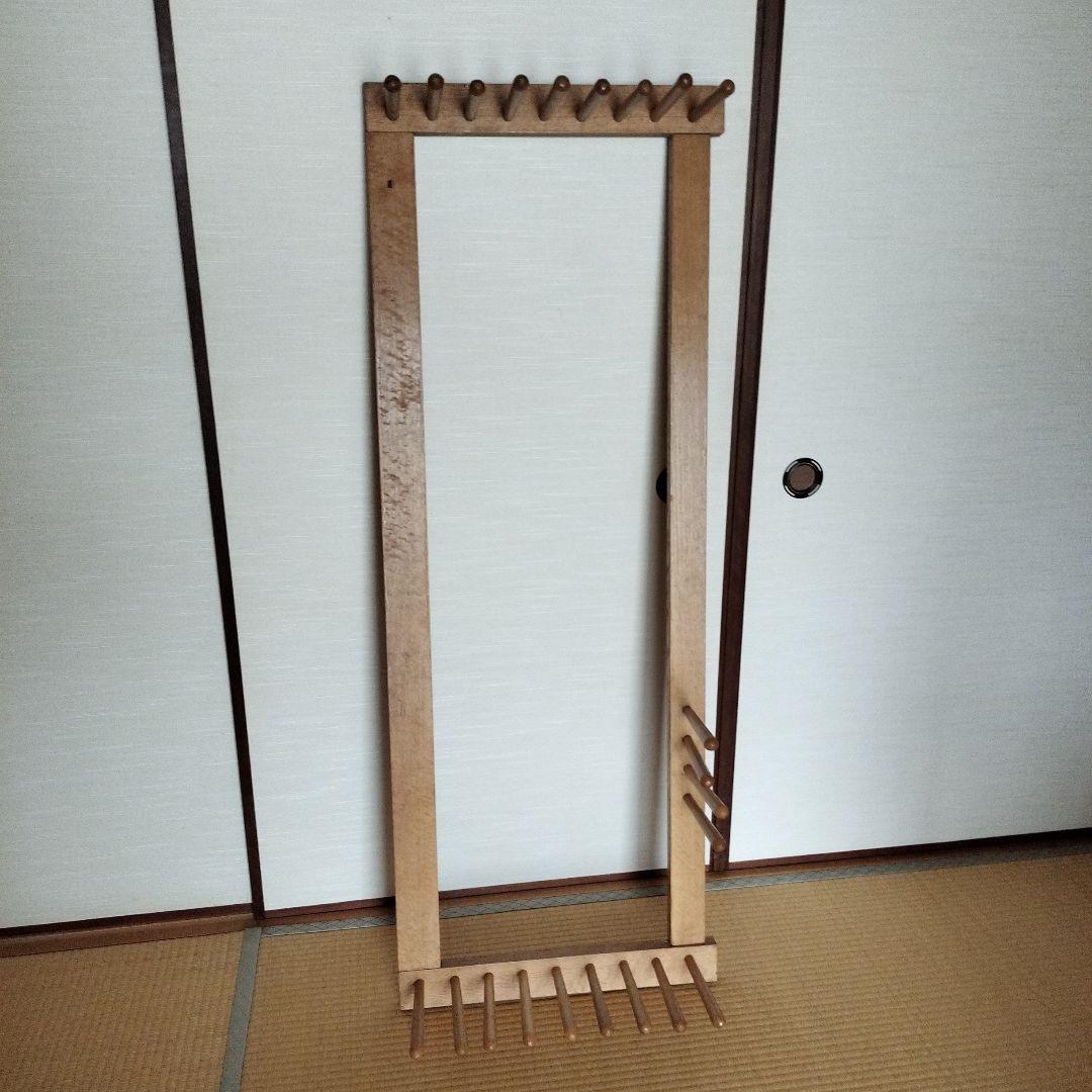 整経台　機織り道具　織り機 アイテムから見る,織り（WEAVING）,アクセサリー,整経台 | 手紡ぎ 織り