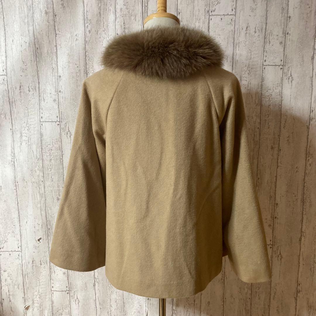 ANAYI アナイ 2way 毛皮 ブルーフォックスファー ショートコート