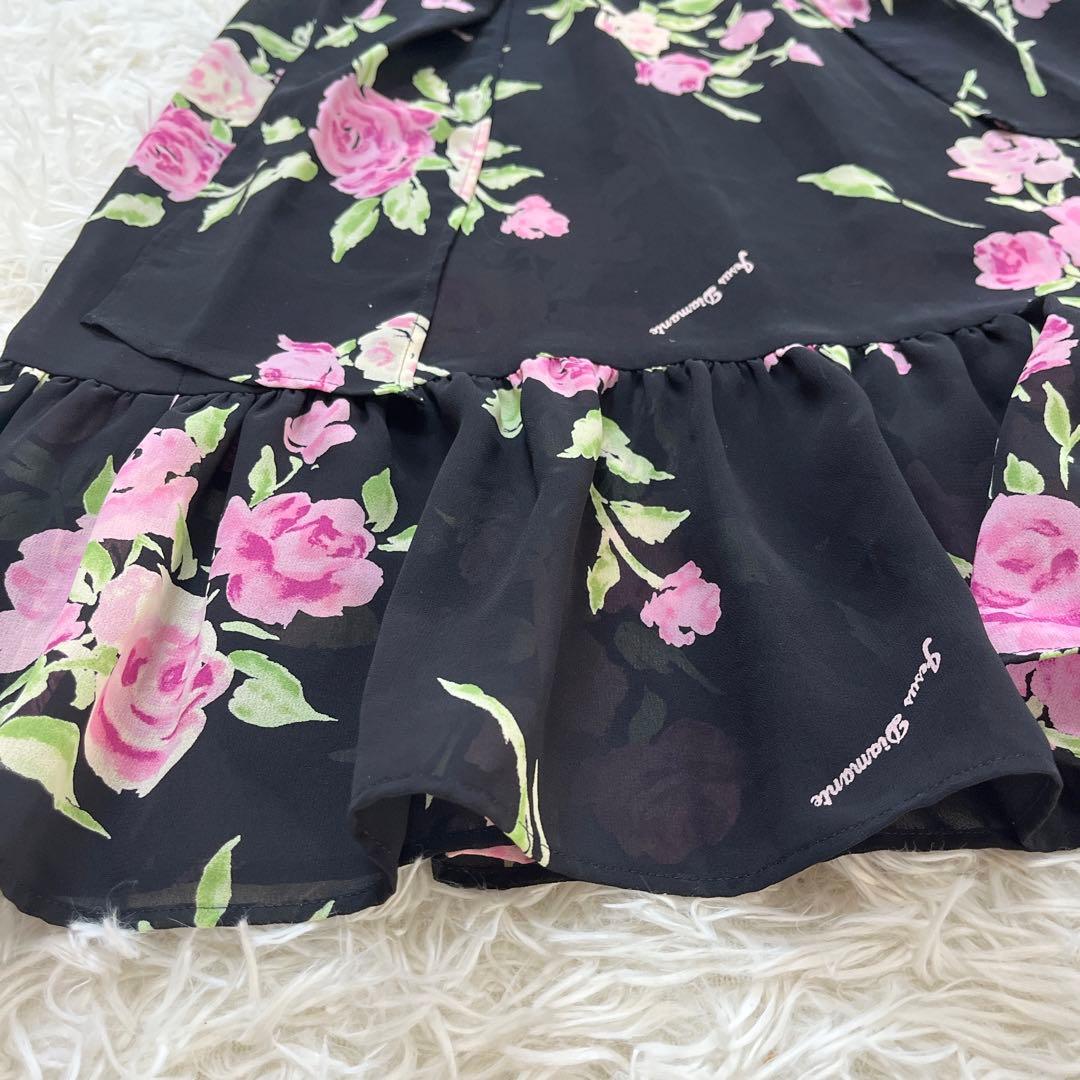 JESUS DIAMANTE ジーザスディアマンテ 薔薇 花柄 姫系 ワンピース