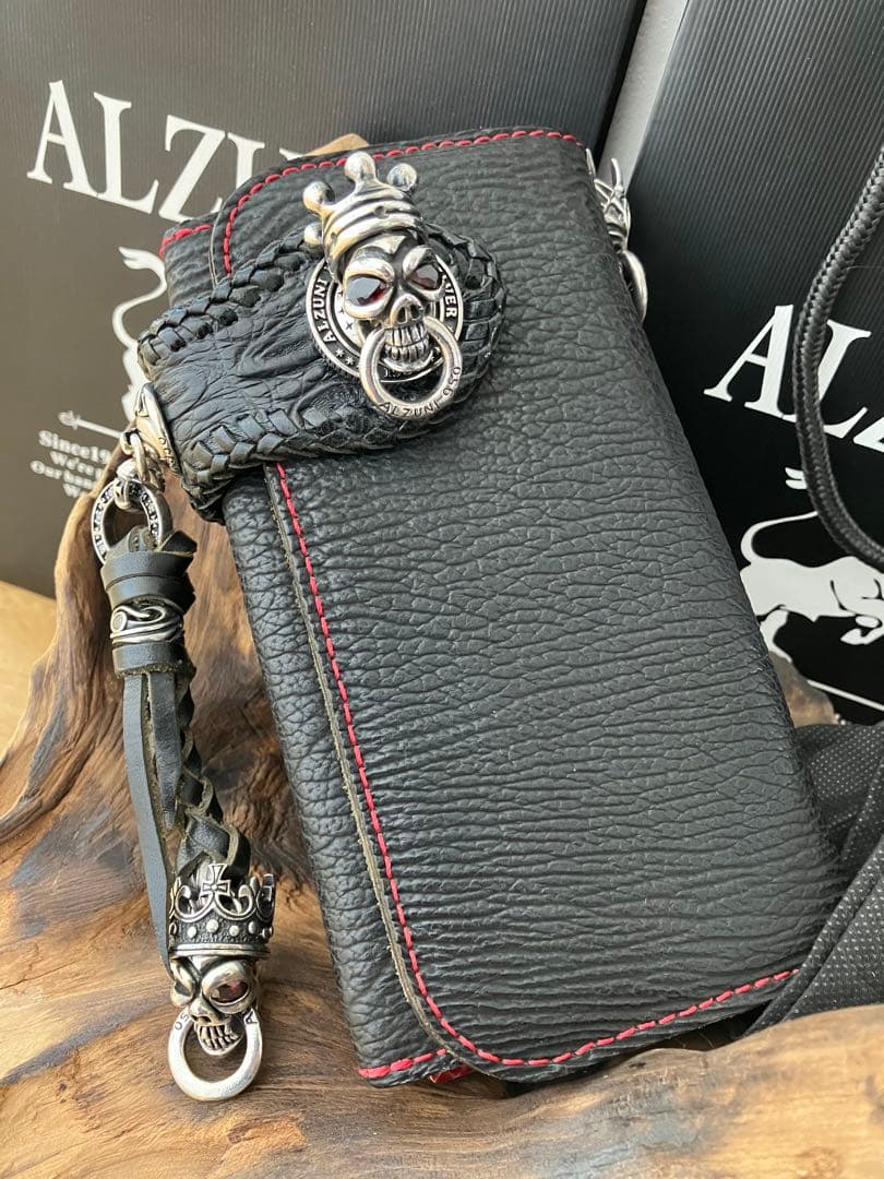 ALZUNI アルズニ カスタムウォレット バイカーズウォレット 中古美品