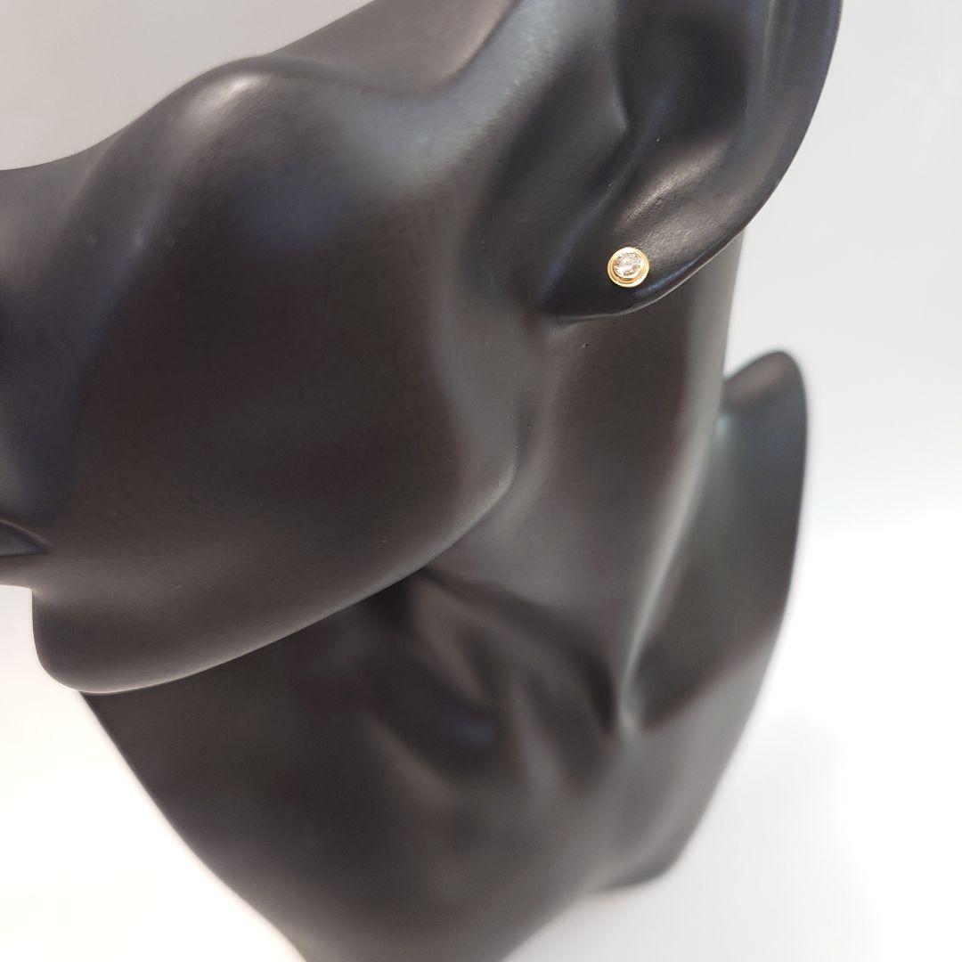 美品】カルティエ ダムール ミディアム MM ピアス 片耳用 6448 - メルカリ