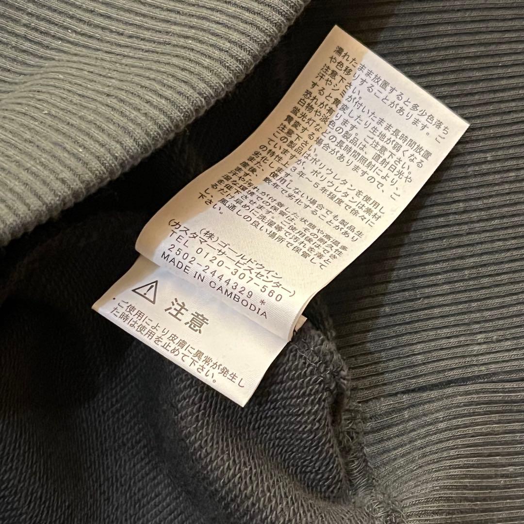 ☆新品未使用 ノースフェイス スウェットLサイズ チャコール フクロウ