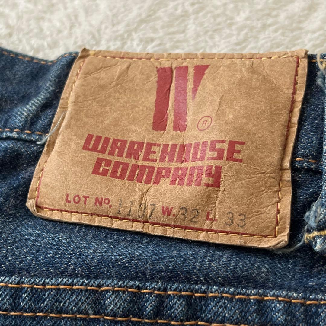 WAREHOUSE 1107 ブーツカット デニムパンツ w32 - メルカリ