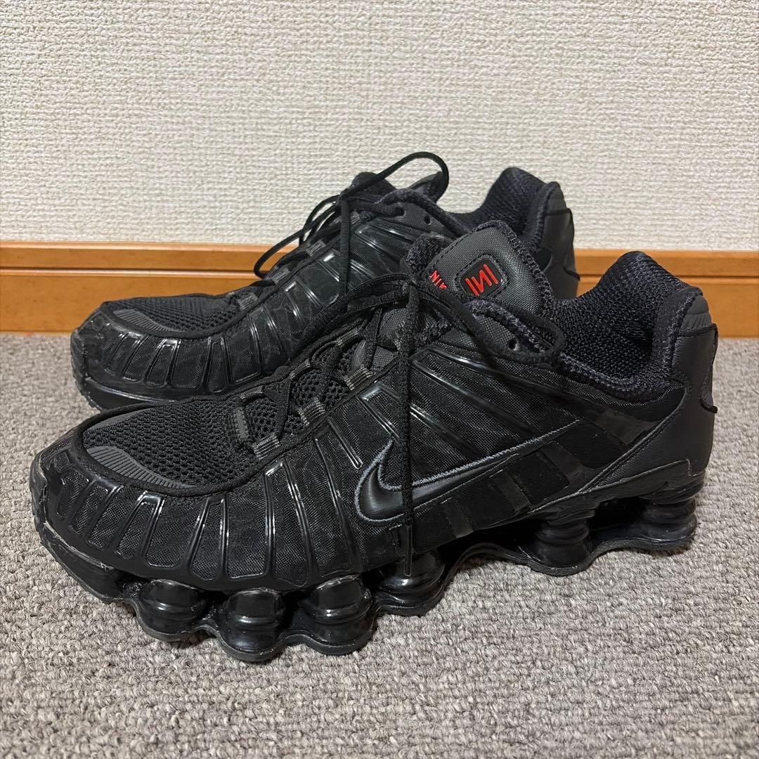 Nike Shox TL ブラック ウィメンズ27cm - メルカリ