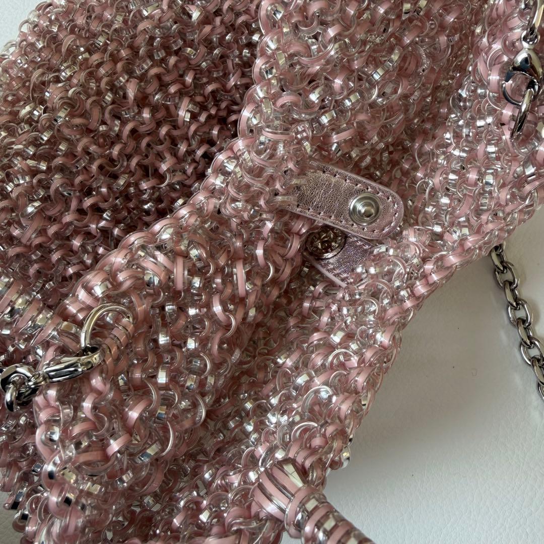 現行品 アンテプリマ クオーリ フラミンゴシルバー 2way チェーン付き