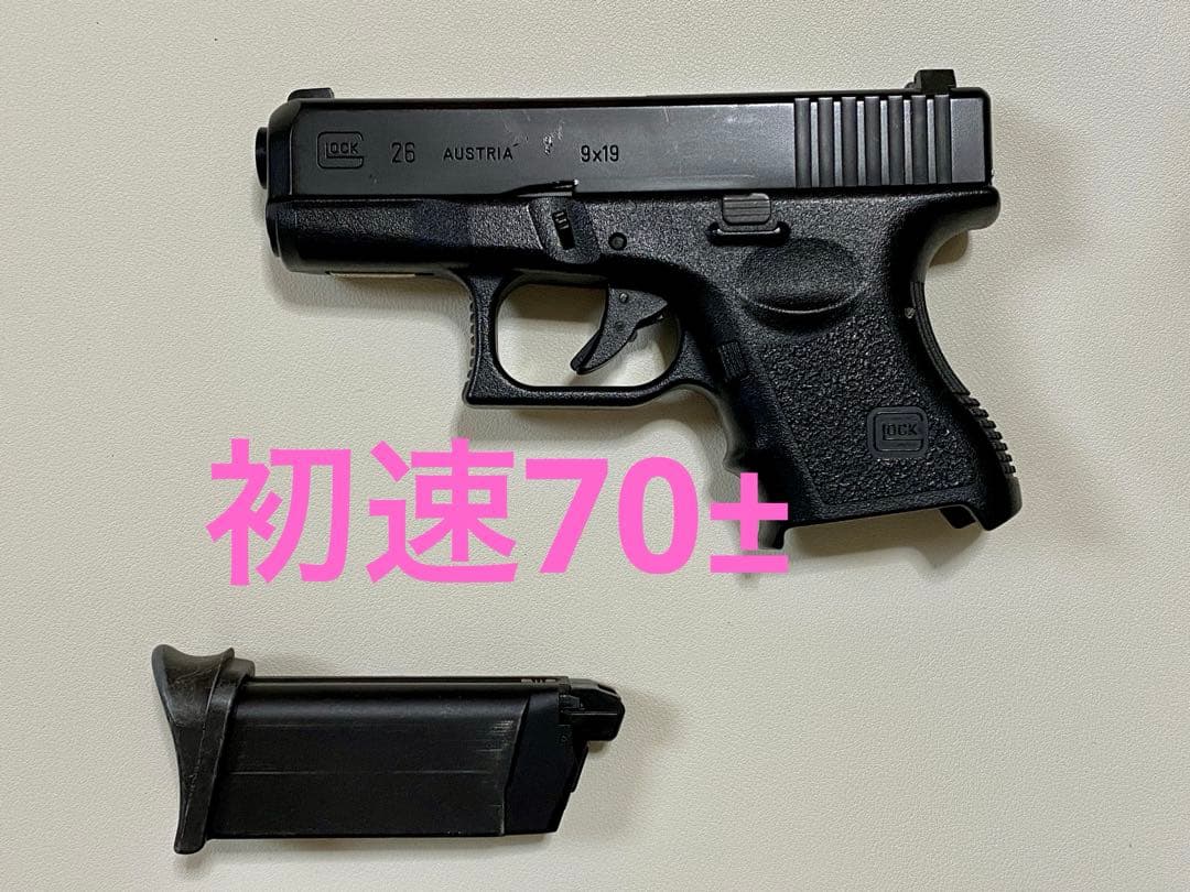 【週末セール】動確済　東京マルイ　グロック26 ガスブロ TOKYO MARUI（東京マルイ） フルセット グロック26 ADVANCE ガスブロー
