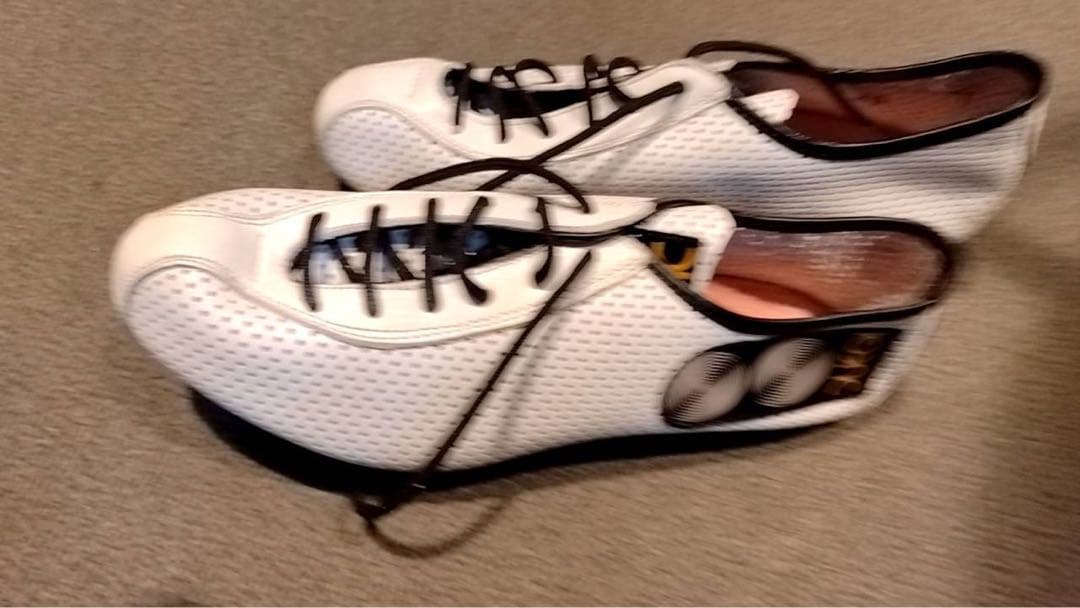 レーサーシューズ イタリア製DEUGI メッシュタイプ白 サイズ40