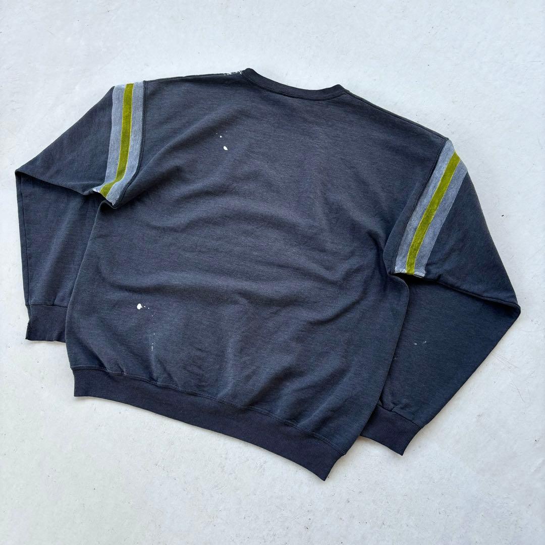 フェード☆90s】チャンピオン ペイントスウェット ナンバリング 常田大