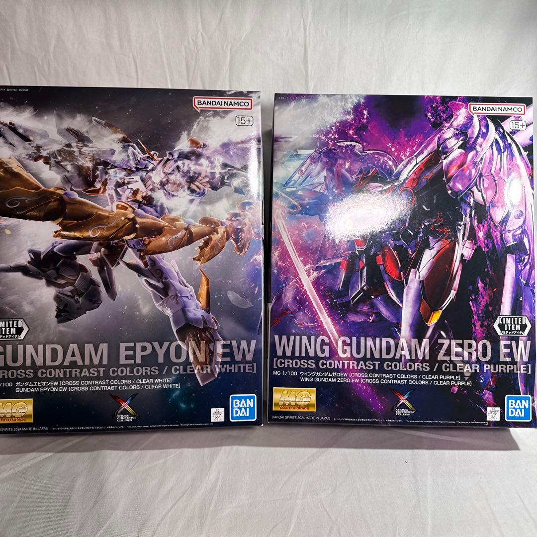 MG ウイング ゼロEW エピオンEW CROSS CONTRAST 新商品紹介】「MG 1/100 ウイングガンダムゼロEW [CROSS CONTRAST
