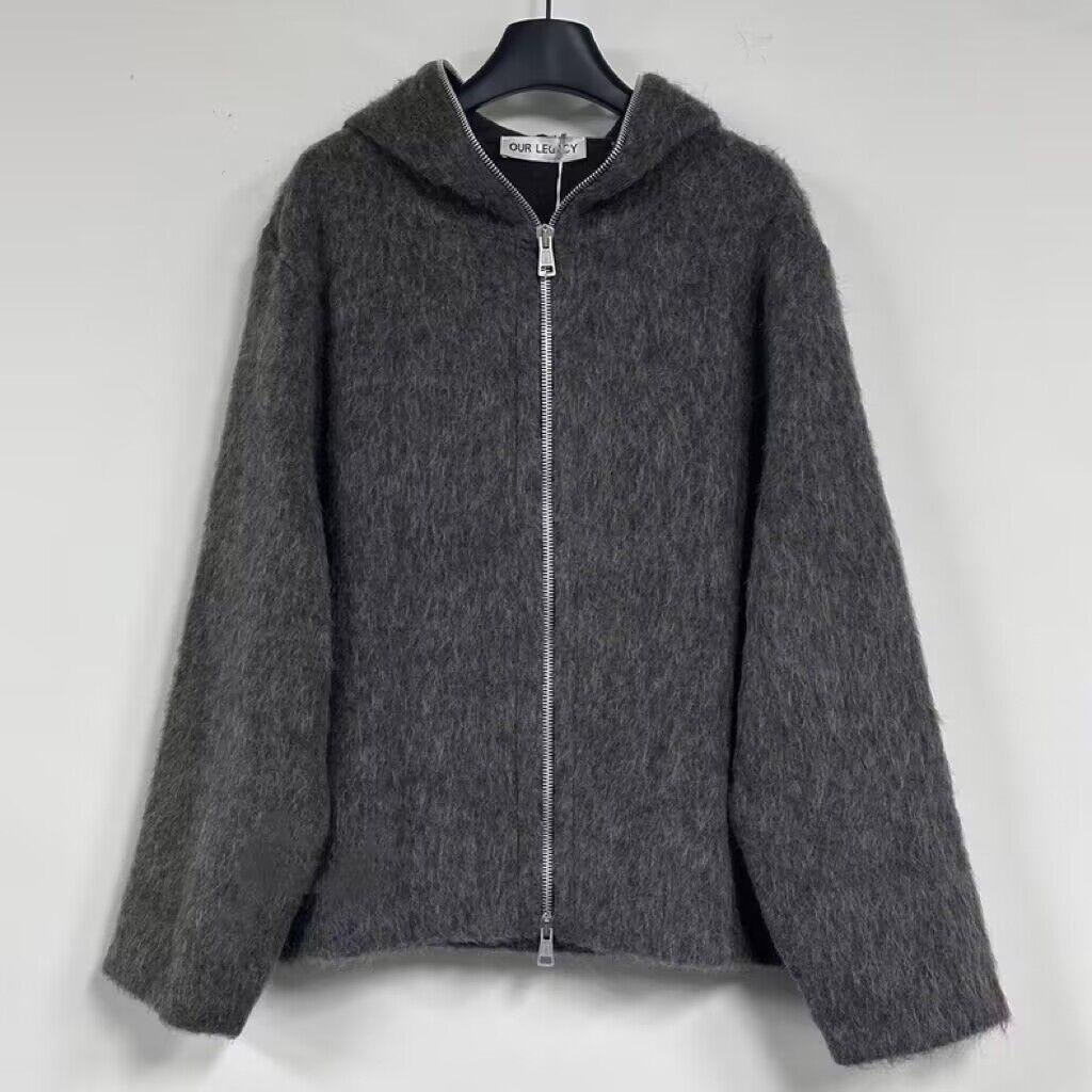 OUR LEGACY FULL ZIP HOOD Grey 48 - メルカリ