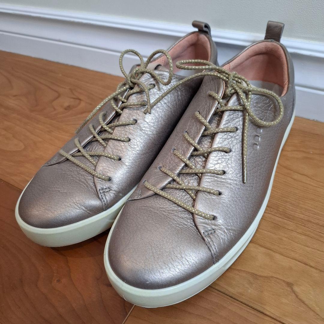 【エコー】ソフトローハイドロマックス ゴルフシューズ 24.5cm