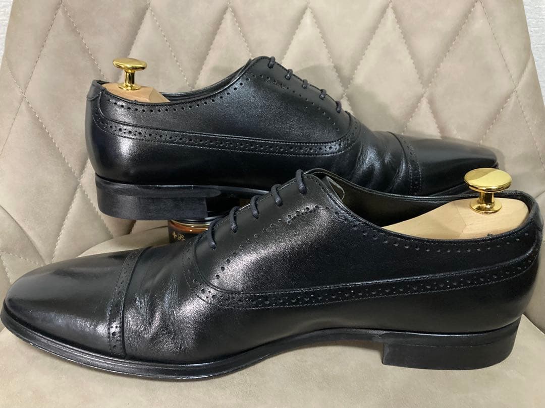 REGAL リーガル　ストレートチップ　黒　25.5cm