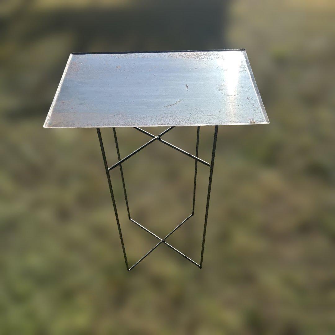 チプラスタジオ金属製シンプルテーブル シンプルテーブル ラディーシリーズ 幅700 奥行700 高さ700 RY-SPT7070