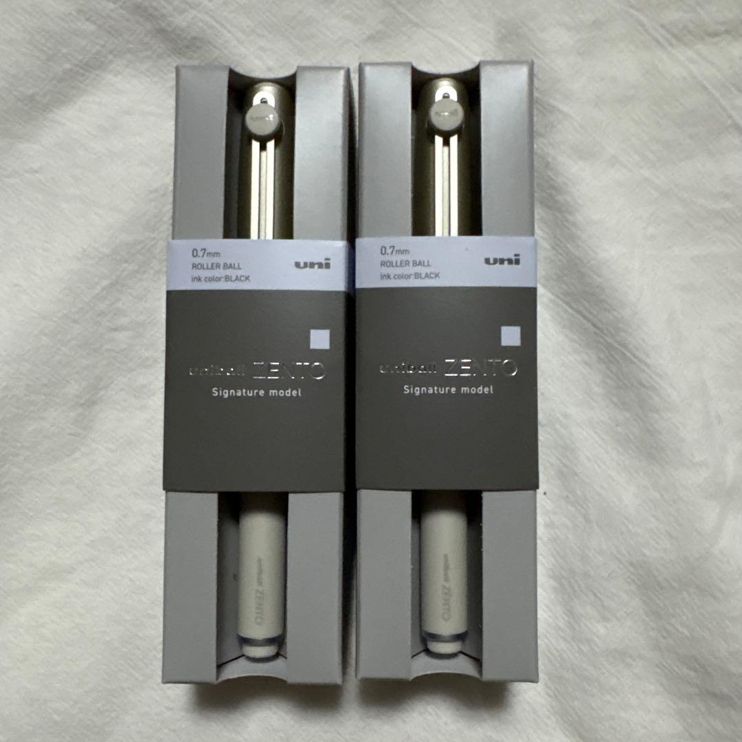 12月新発売！uniball ZENTO シグ二チャー0.7シャンパンゴールド ボールペン uniball ZENTO(ユニボールゼント) シグニチャー シャンパン