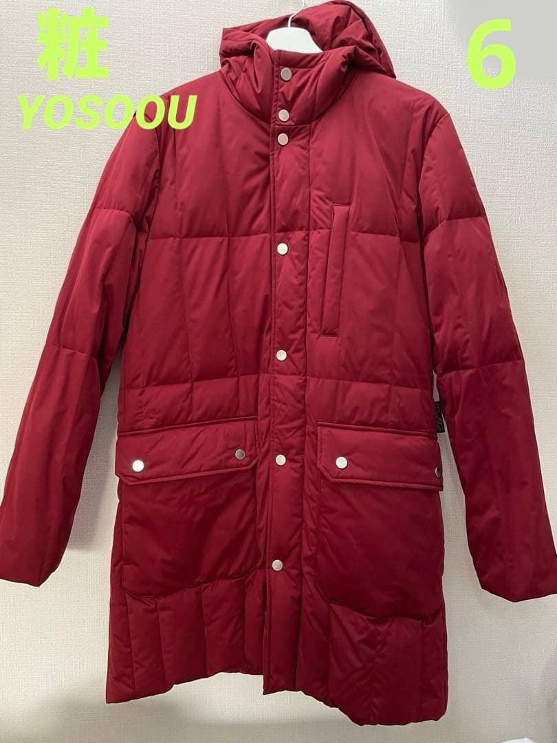粧 YOSOOU ヨソオウ Dual Flex ロングダウンジャケット 6 YOSOOU（ヨソオウ） ダウンコート ダウンジャケット 「YOSOOU/ヨソオウ