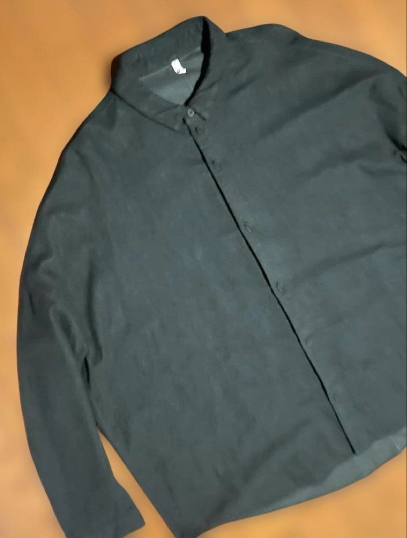 1/16お値下《1度のみ着用》フィルマム　ネルシャツ　モスグリーン　XS