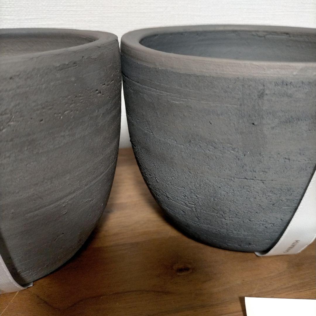 2個セット 三州 みやび鉢 12cm 10cm - メルカリ