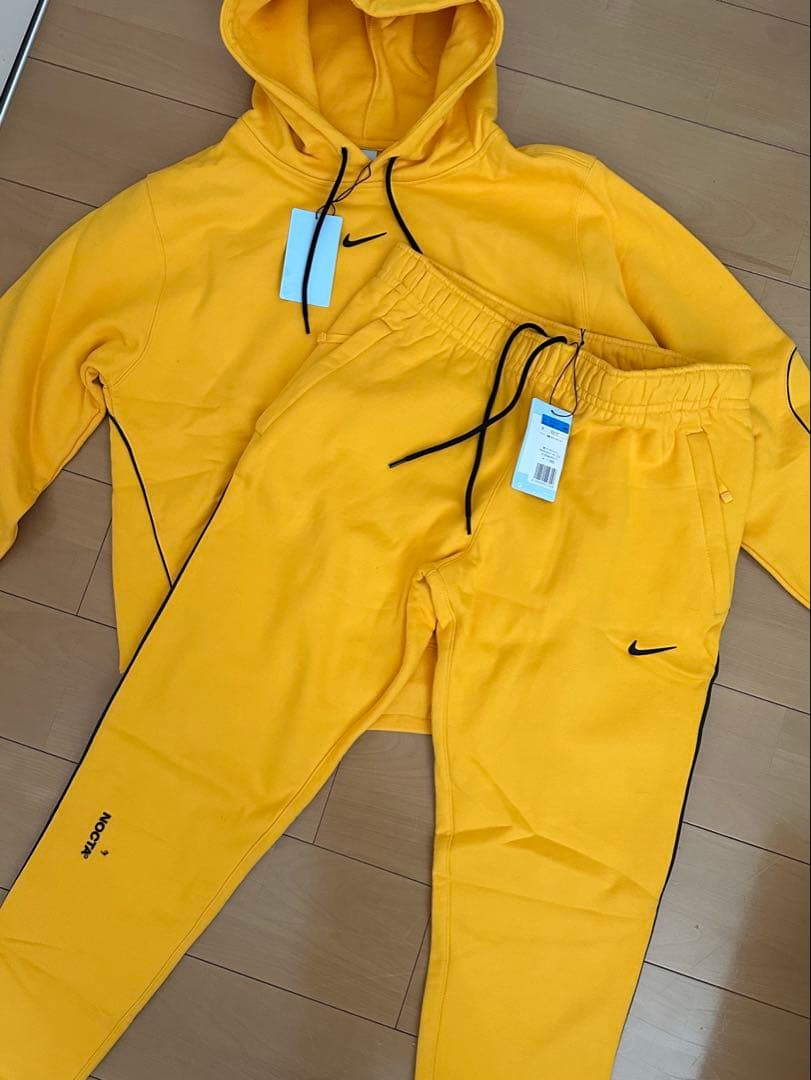 新品未着用】NIKE × NOCTA セットアップ イエロー M - メルカリ