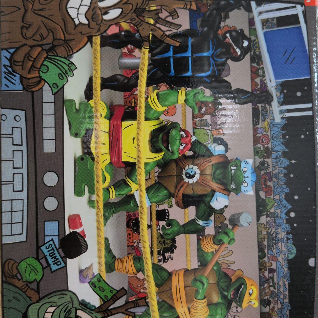 LA正規品】 タートルズフィギュア “STUMP WRESTLING”