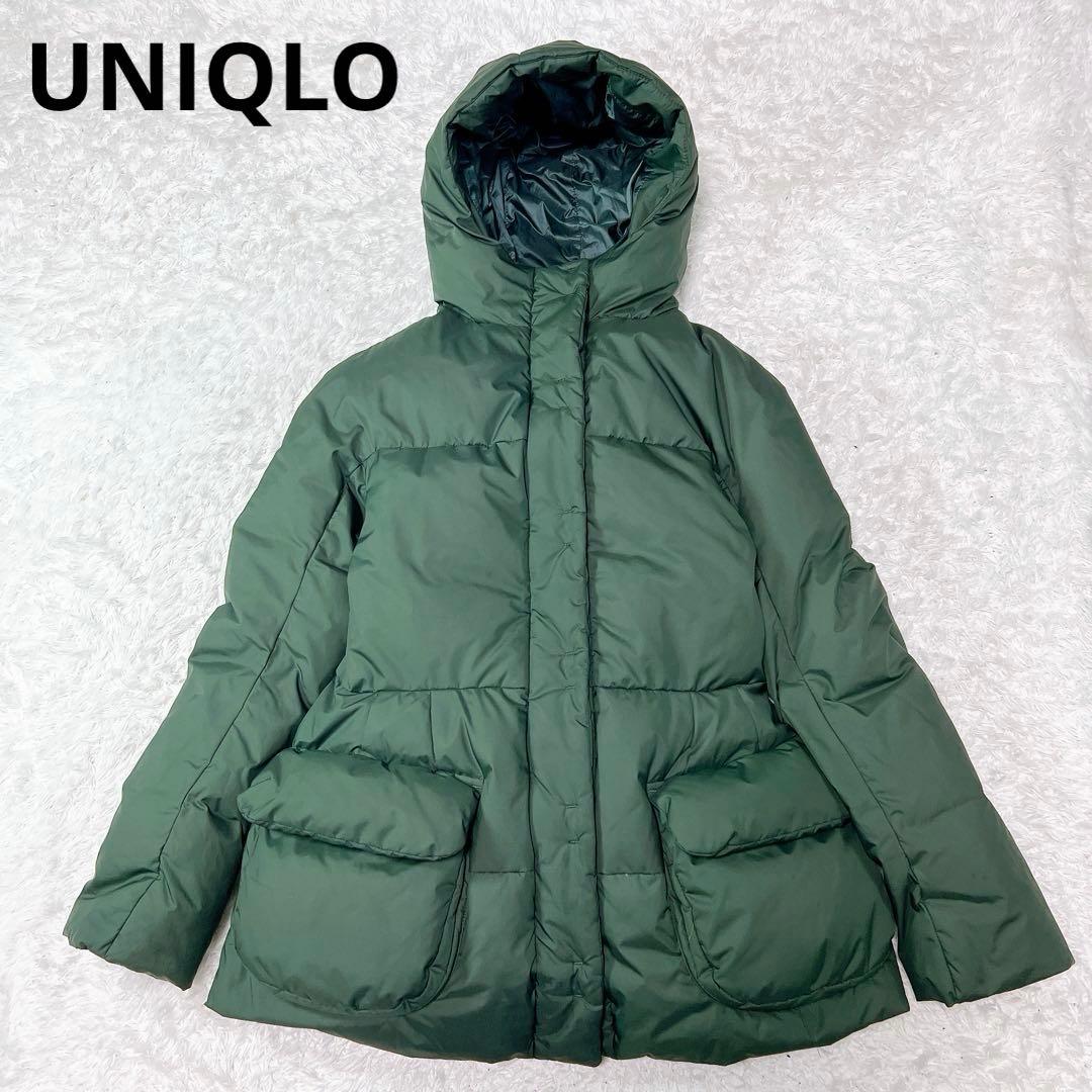 UNIQLO ＋J シェイプドラインダウンジャケット カーキ M - メルカリ