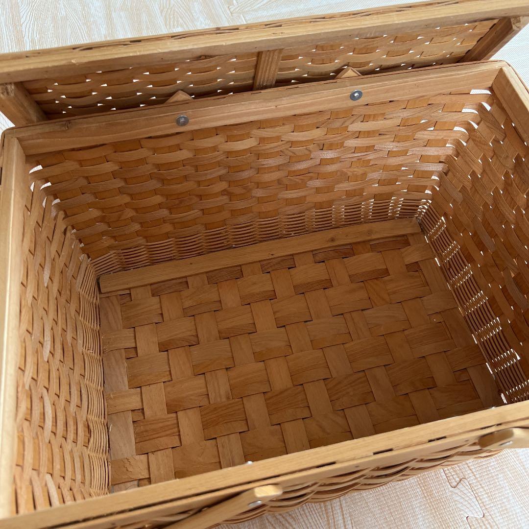 LAURA ASHLEY ローラ アシュレイ 蓋付きカゴ 2つセット LAURA ASHLEY