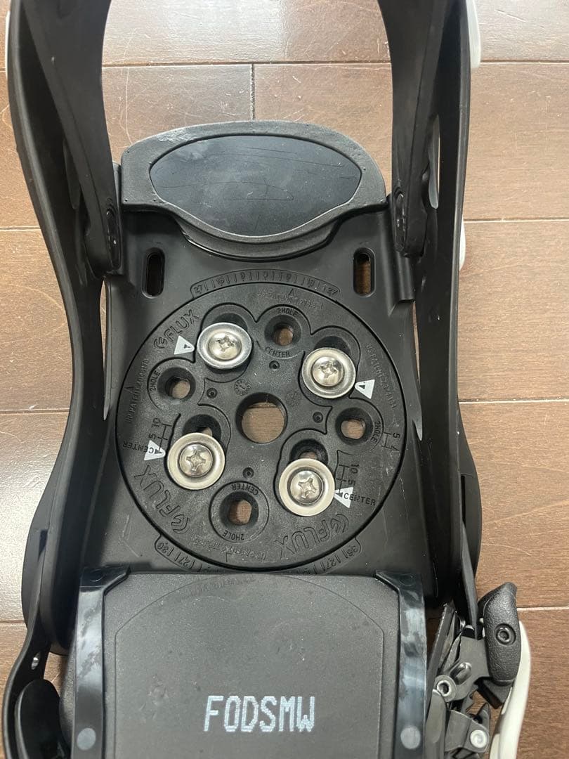 19-20 FLUX DS ビンディング ホワイト/ブラック Mサイズ - メルカリ