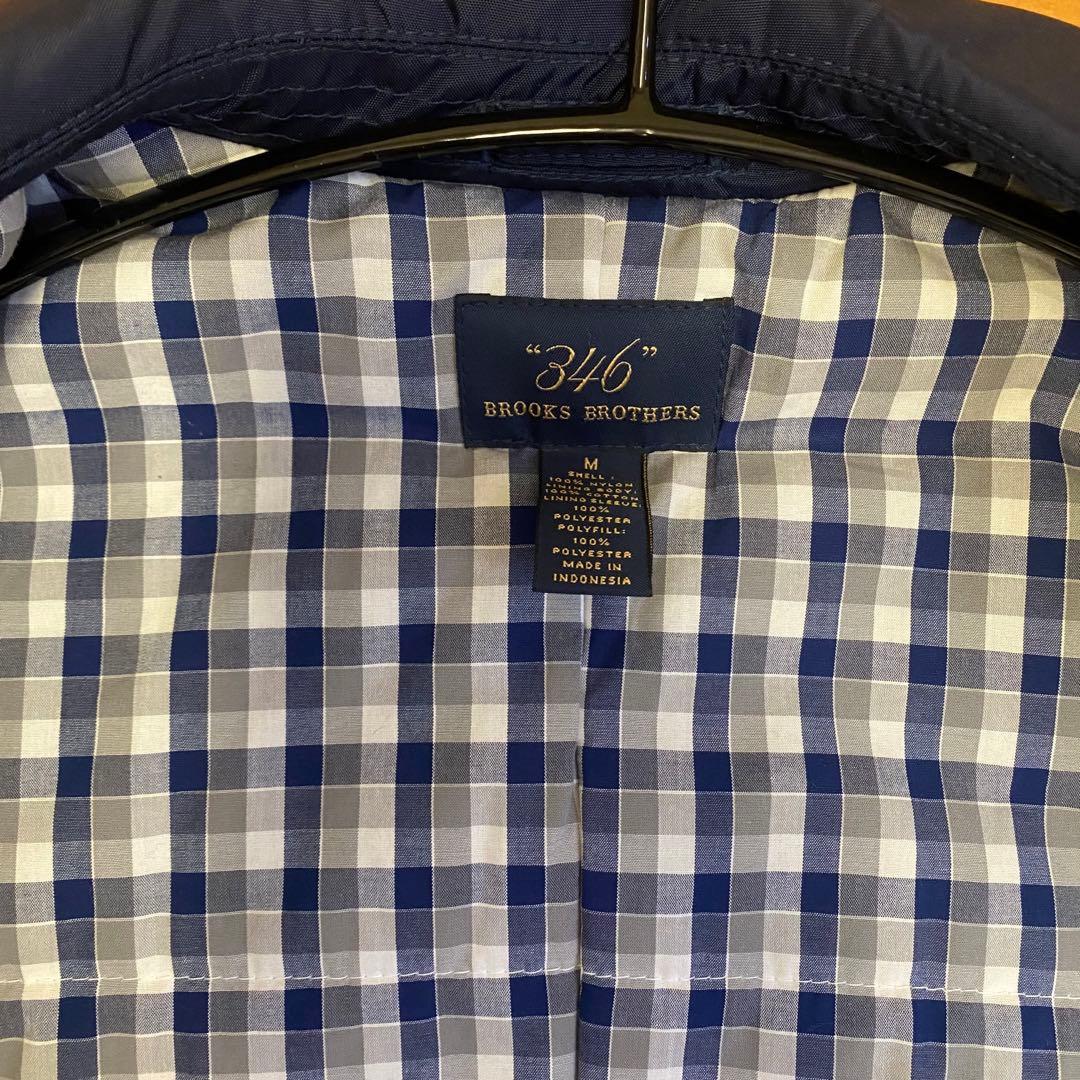 ブルックスブラザーズ 346 フィールドジャケット 紺 L相当 チェック