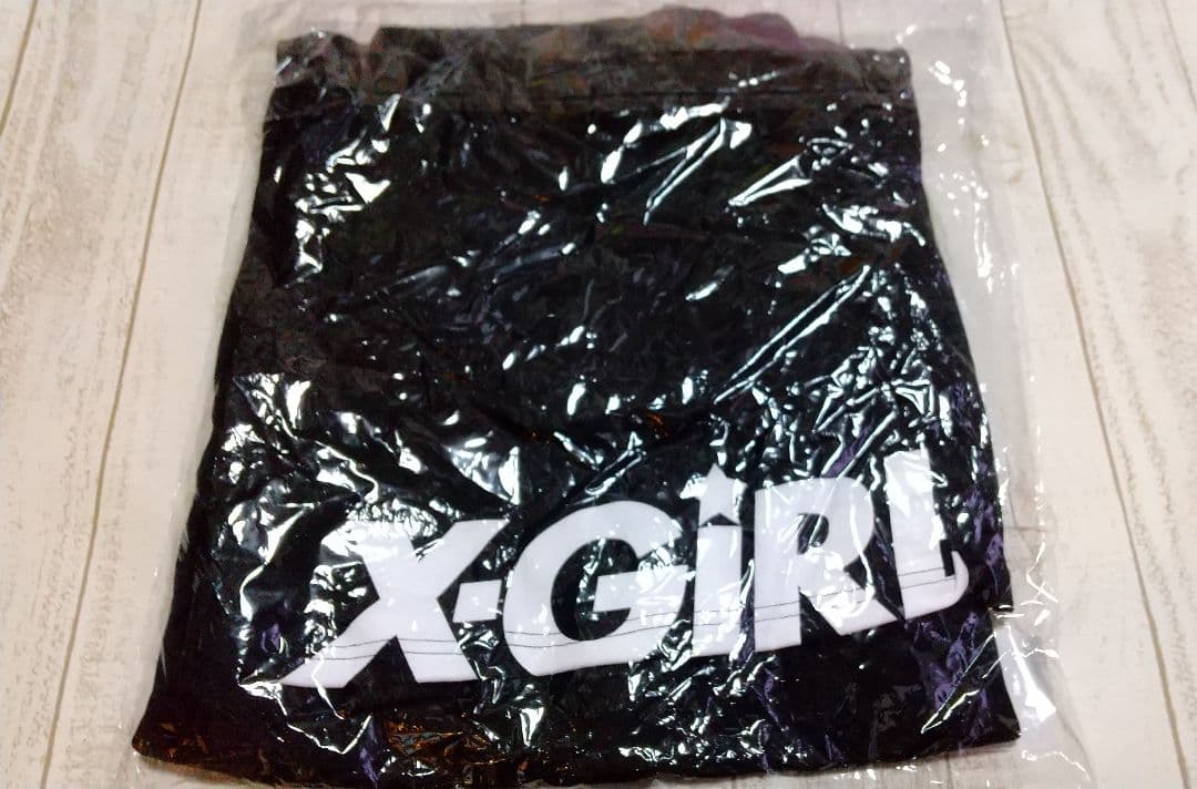 《新品タグ付き》X-girlStagesスランテッドロゴトレーナースカートSET