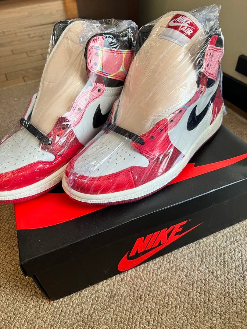 【未使用】Nike Air Jordan 1 Retro OG スパイダーマン エア ジョーダン 1 NIKE AIR JORDAN RETRO HI OG SPIDER-MAN 