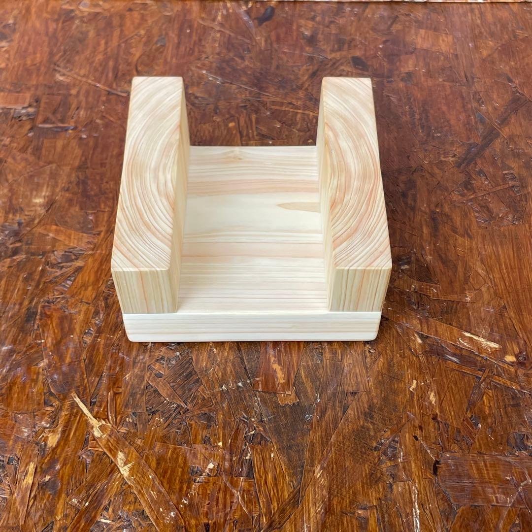 meme様専用 国産ひのき カウンターチェアー ペット用食器台 セット