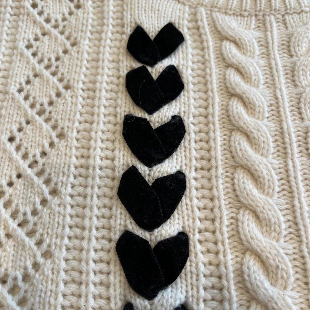 極美品 アルアバイル ルルウィルビー リボンケーブルプルオーバー