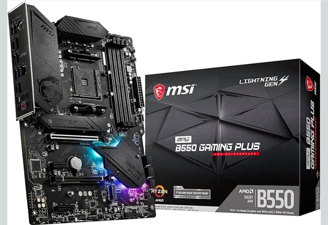 MSI B550 GAMING PLUS マザーボード　値下げ歓迎 MPG B550 GAMING PLUS