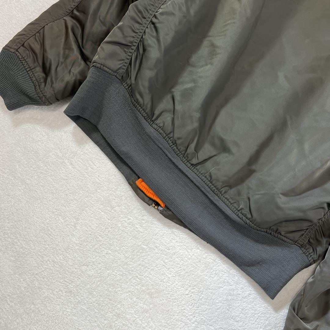 80s 90s アルファ フライトジャケット 《M》 USA製 民間 ma-1