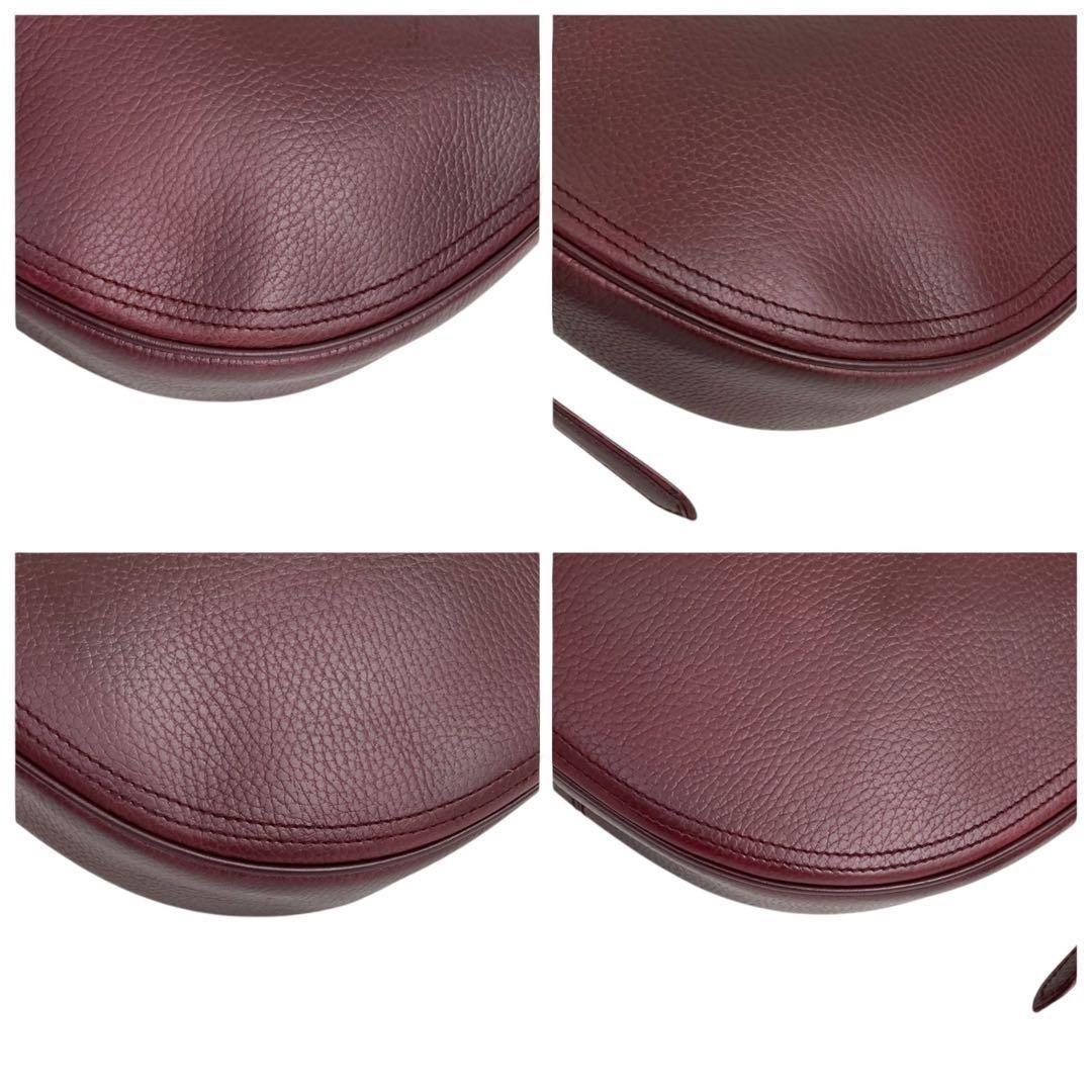 美品】希少 カルティエ マストライン ショルダーバッグ ハーフムーン