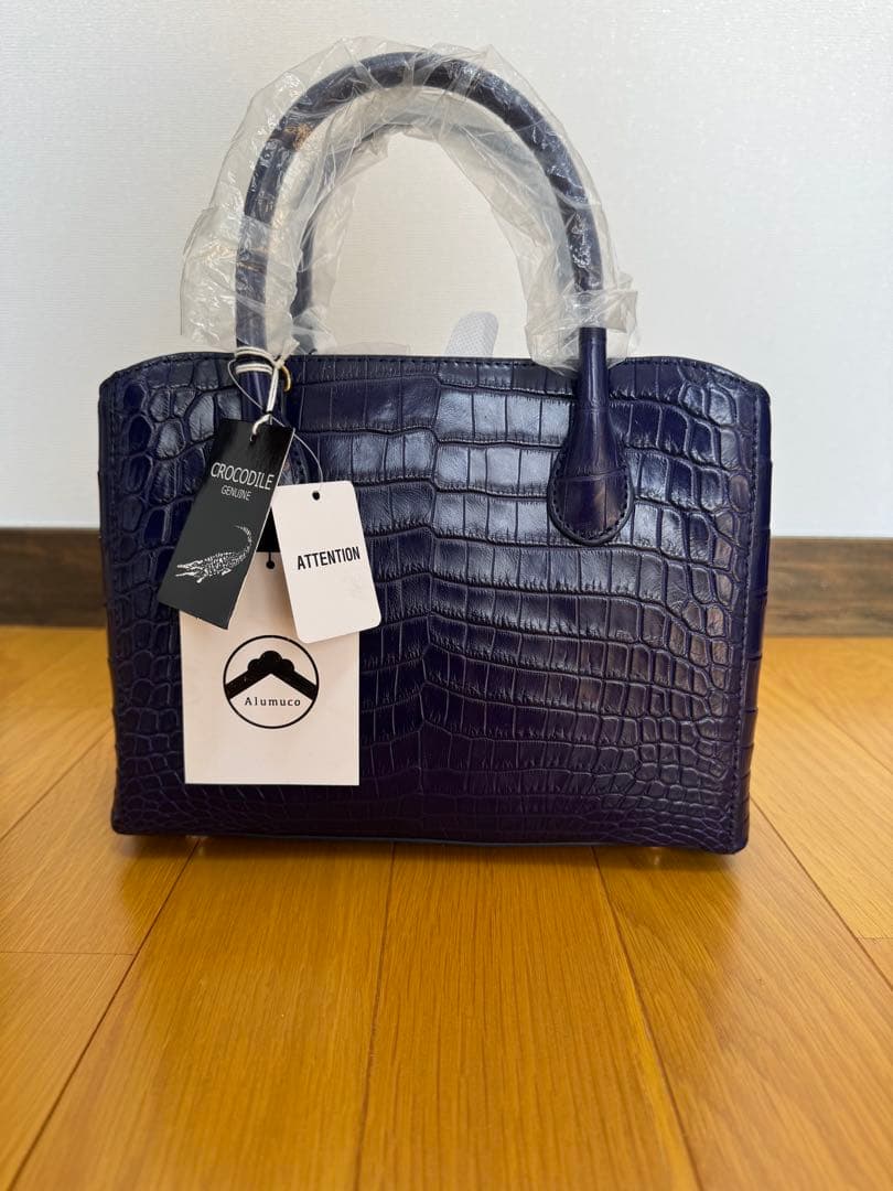 アルムコ クロコダイル 2WAYショルダーバッグ ミニバッグ - メルカリ