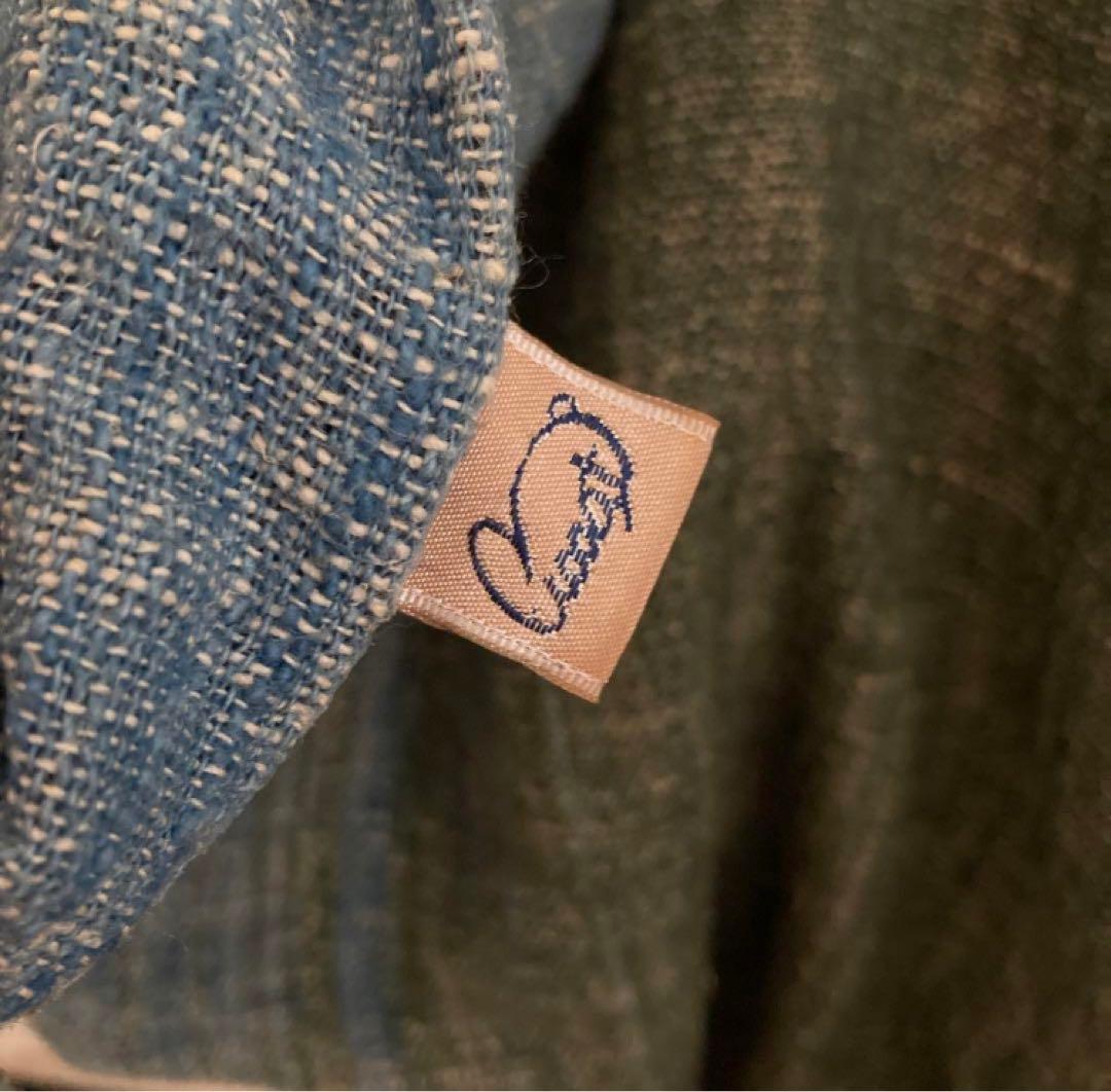 未使用級】うさとの服 エプロンワンピース 割烹着 - メルカリ