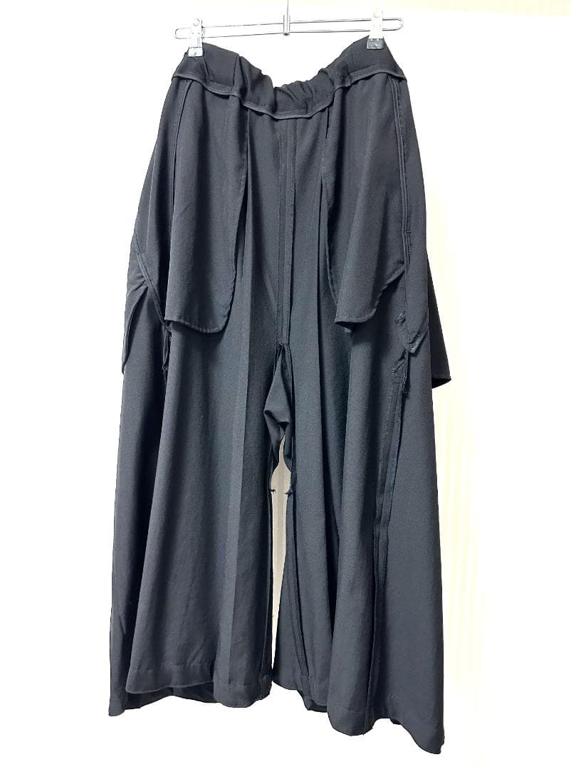 ✨希少✨ヨウジヤマモト プールオム Yohji 12ss シワギャバ袴パンツ